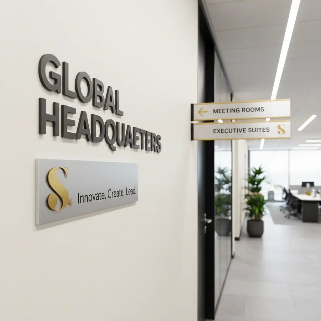 Señalética interior